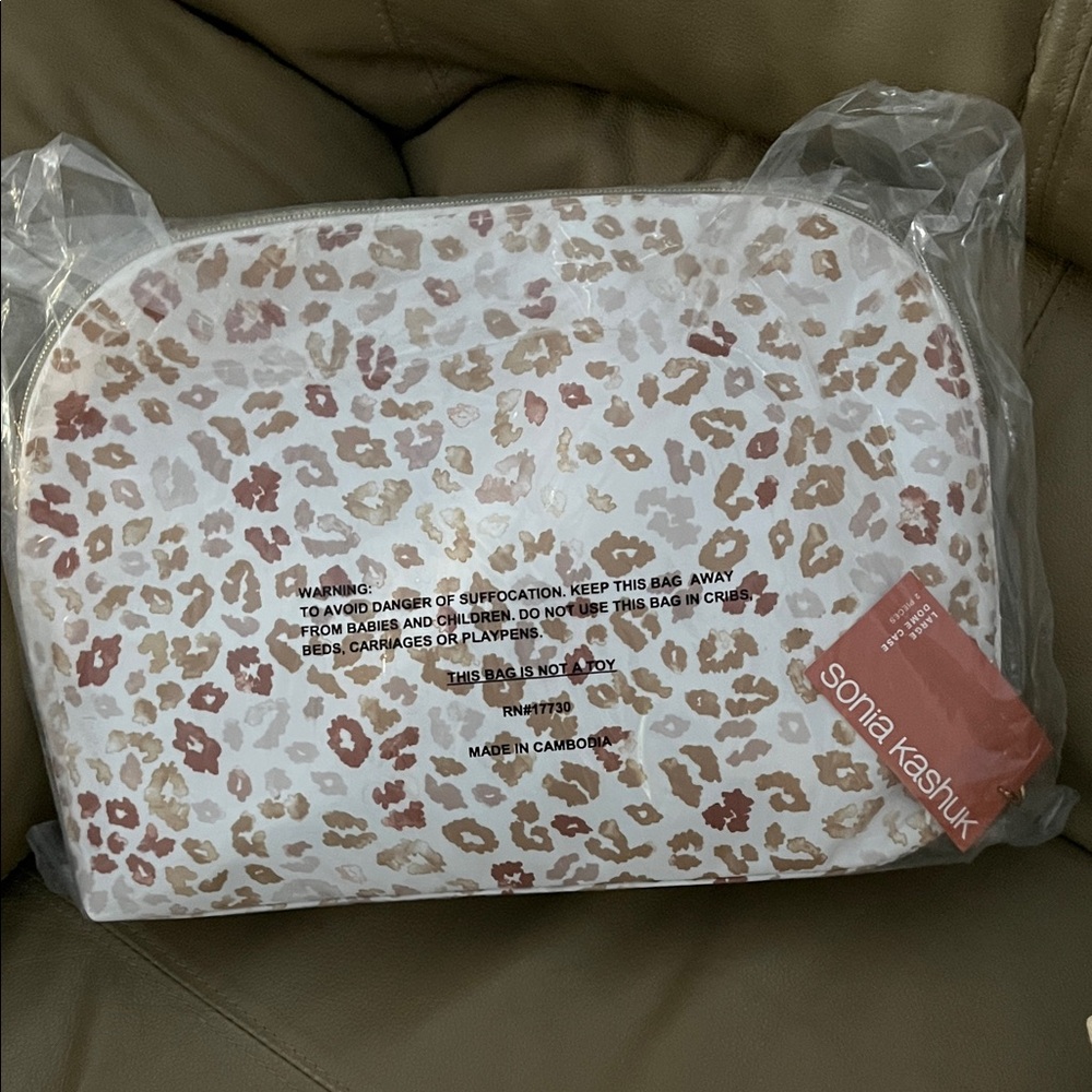 Sonia Kashuk Wild Pattern Cosmetic Bag